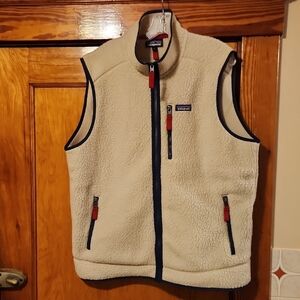 Patagonia Men's Retro Pile Fleece Vest In El Cap Khaki XL